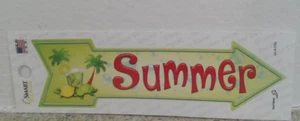 Flecha de verano - Calcomanía adhesiva de 3" - Imagen 1 de 1