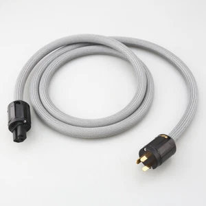 Audiophile 10 AWG Pure Copper AU NZ Hifi Audio Power Cable Cord Australian Plug - Picture 1 of 9