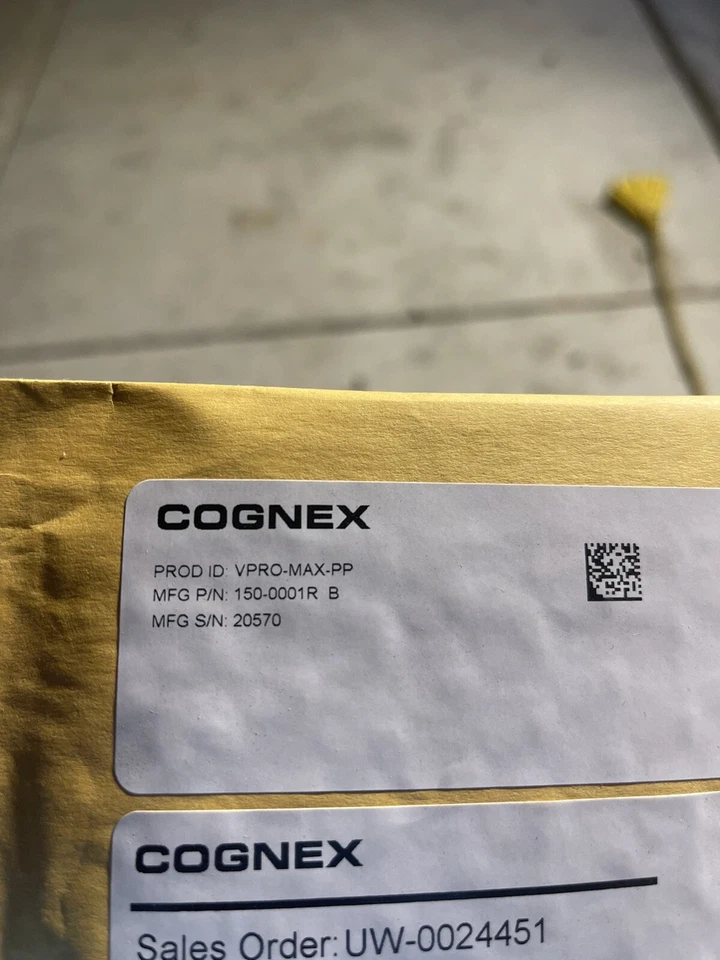 1pcs New COGNEX REV A 150-0001R(B) VPRO-MAX-PP - Image 1 of 1