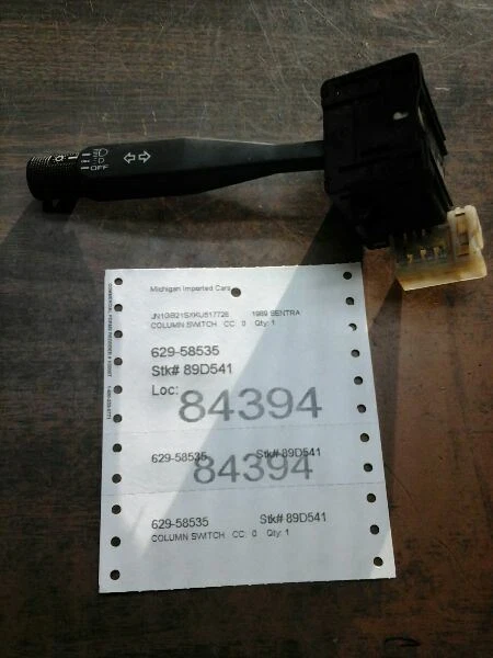 Interruptor de columna intermitente y faros para camioneta Nissan 87-93 98721 Foto 1 de 1