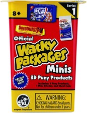 Wacky Pacchetti Minis Serie 1 Cieco Scatola 5 Casuale Pezzi