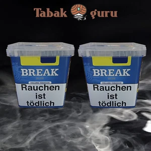 Break Blue / Blau Volumentabak Giga Box 2x 205g