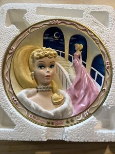 ENCHANTED EVENING BARBIE PLATE FOREVER GLAMOROUS WALL PLAQUE 8" With COA - Picture 1 of 16