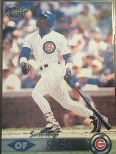 1999 Pacific Baseball Card #66 Sammy Sosa