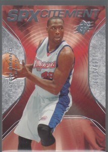 ELTON BRAND 2006-07 Upper Deck SPx SPXCitement #SPX-63 Clippers 66/2999 Mint