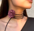 Stoff Rose Halsband Gotik-Stil romantisch