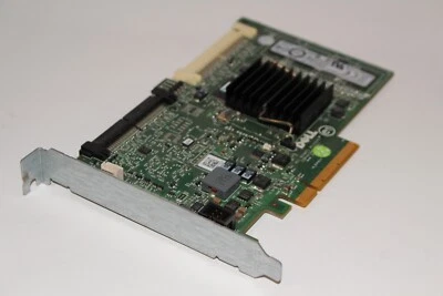 T774H Dell PERC 6i SAS/SATA PCI-E RAID Controller Card 0T774H Full Height Card - Image 1 of 4