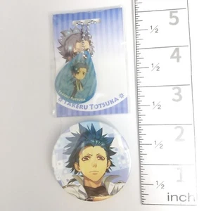 A74108 Mischief of the Gods Kamigami no Asobi Dije, Insignia de lata Takeru Totsuka - Imagen 1 de 4