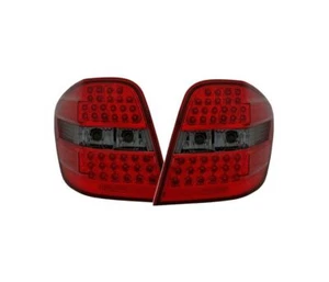 MERCEDES M CLASS W164 2005-2008 RED BLACK VT328 SET REAR LIGHTS TAIL LED - Picture 1 of 5