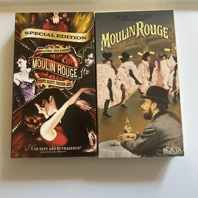 Moulin Rouge VHS Special Edition  & Color 1954 Jose Ferrer Edition (2 VHS’s) - Image 1 of 4