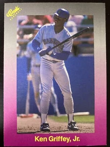 Ken Griffey Jr. 1989 CLASSIC PINK HOF Rookie Card #193 (4131) ex-nrmt - Foto 1 di 2
