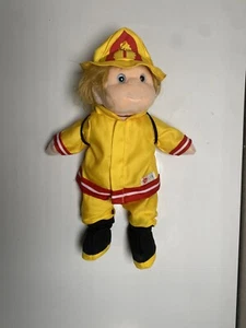 Rare Ty Beanie The Fire Fighter Excellent Condition Ty Gear 9" - Picture 1 of 3