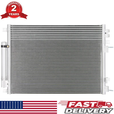 A/C Condenser For 06-23 Dodge Charger 08-23 Challenger Magnum 05-14 Chrysler 300 - Image 1 of 4