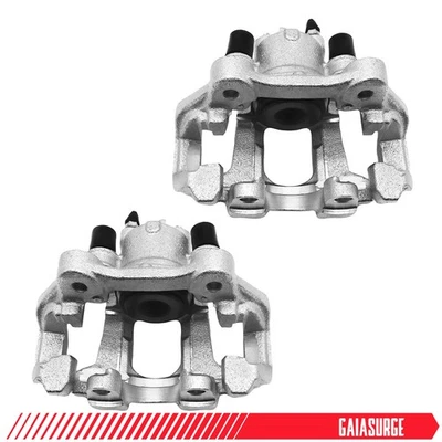 2x Rear Brake Calipers w/Bracket for Jeep Grand Cherokee 2011-2020 Dodge Durango Foto 1 de 4