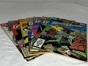 DC Green Lantern 1986 & 1987 Comics Lot: Nos. 202, 203, 205, 206, 207, 209, 210 - Picture 1 of 8