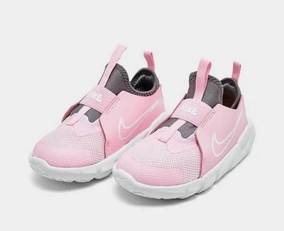 Nike Flex Runner 2 (TDV) Pink/White/P Toddlers Kids Slip On Shoes SZ 10C - Image 1 of 4