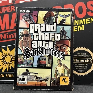 Grand Theft Auto San Andreas GTA PC W.MAP Videojuego SIN JUEGO PUBLICACIÓN RASTREADA GRATUITA - Imagen 1 de 12