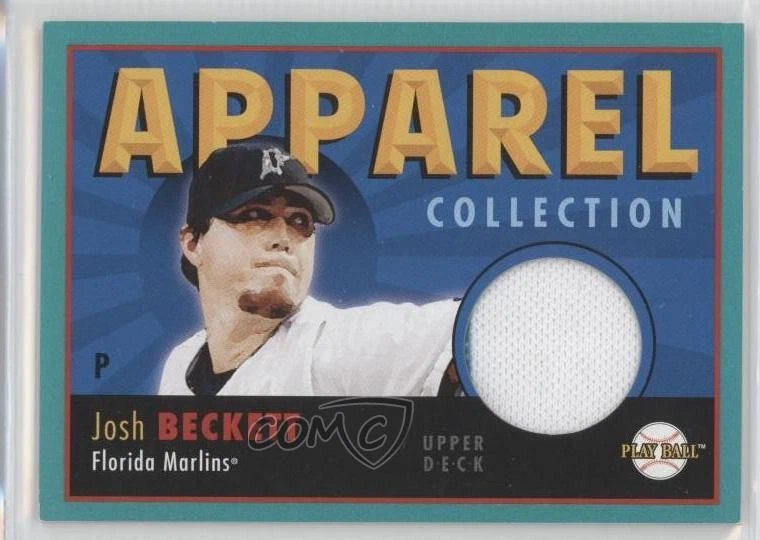2004 Upper Deck Play Ball Apparel Collection Josh Beckett #AC-BE - Image 1 of 2