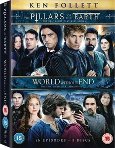 The Pillars Of The Earth and World Without End (DVD) Ian McShane Eddie Redmayne - Picture 1 of 2