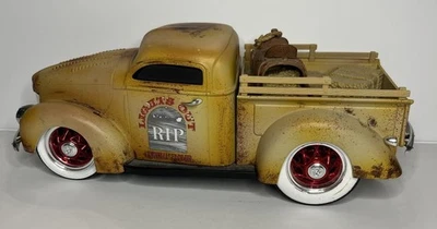 Camioneta Ford Hot Rod 1940 Toy Zone se enciende funeraria funeraria modelo fundido a presión Foto 1 de 4