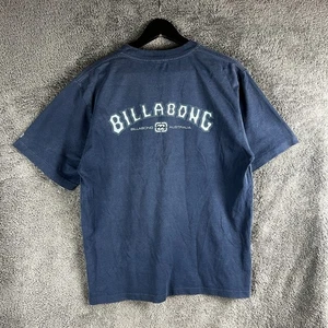 Vintage Billabong T-Shirt Single Stitch Australia Blue Mens Medium Surfwear Y2K - Picture 1 of 13