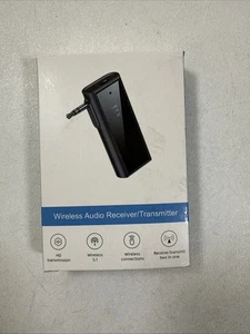 MUSE HiFi Bluetooth 5.3 Transmisor y Receptor 2 en 1 Inalámbrico 3.5mm Audio Auxiliar - Imagen 1 de 3