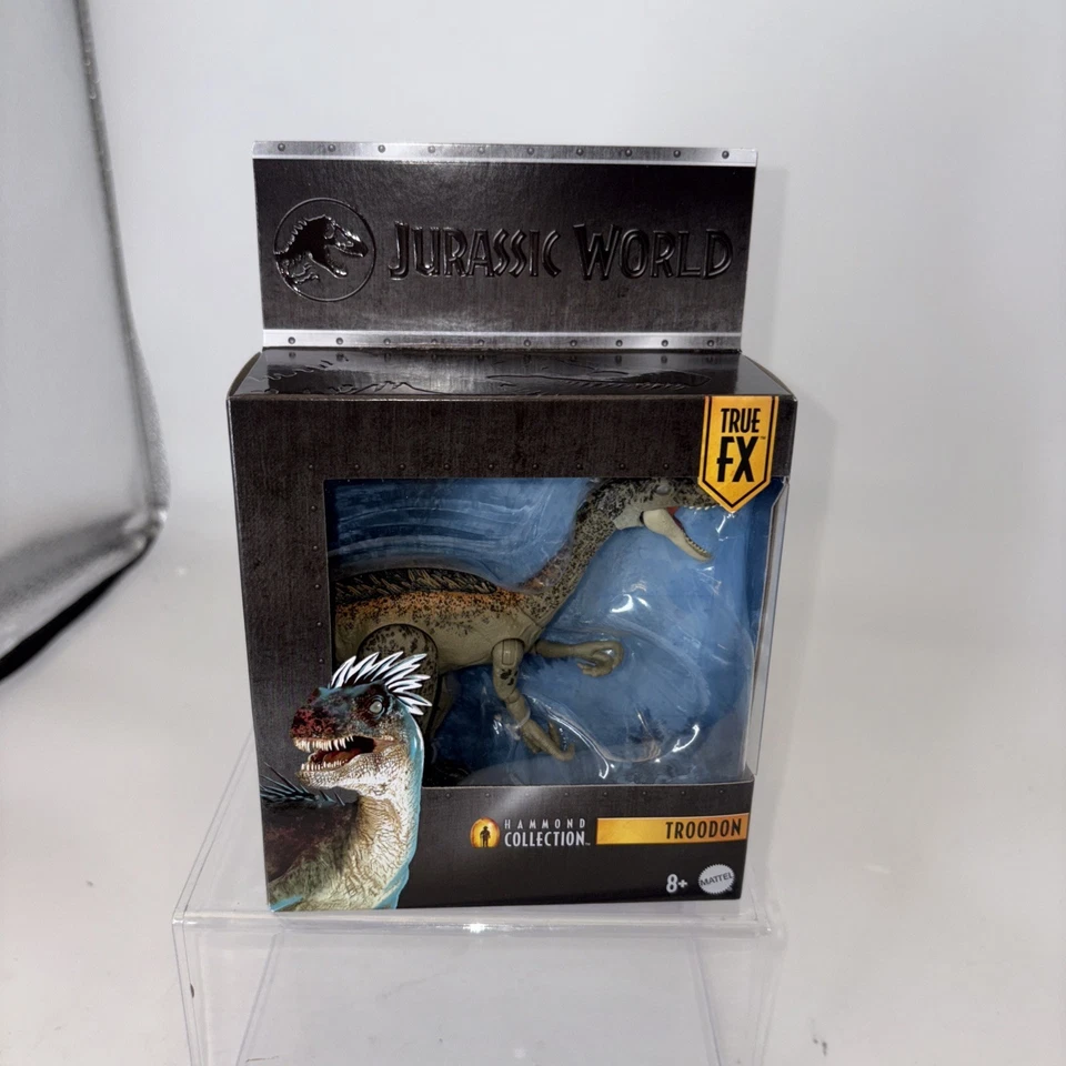 Jurassic World Hammond Collection TROODON True FX Park Dinosaur Mattel Minty