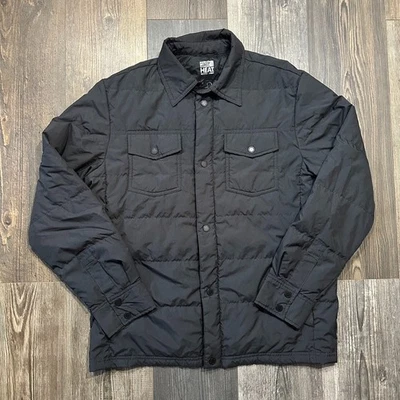 32 Degrees Heat Down Shirt Jacket Mens Medium Gorpcore Hiking Outdoor Puffer - Image 1 of 4