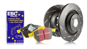 Discos delanteros EBC Ultimax y almohadillas Yellowstuff para BMW Serie 1 F20 116 1.6T 2011 encendido - Imagen 1 de 1