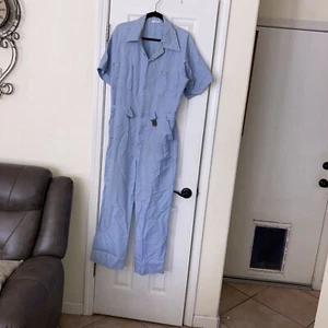 Tuta da lavoro uomo Montgomery Ward vintage anni 70 con cintura grande/alta - Foto 1 di 8