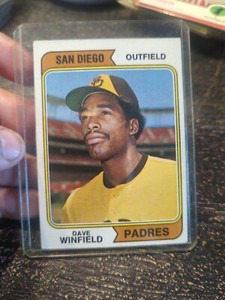 1974 Topps - #456 Dave Winfield Baseball Rookie Card - NM Excellent 