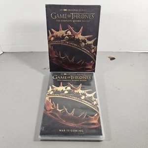 Game of Thrones DVD Set Complete Second Season HBO Original 2015 TV Series - Foto 1 di 5