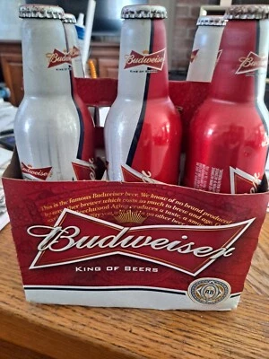 World Seris Budwizer 2013 botella de aluminio completa 16 oz Foto 1 de 2
