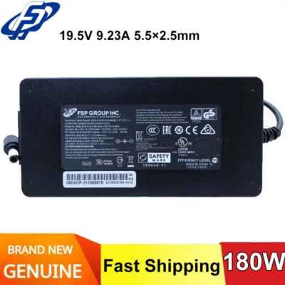 Original FSP FSP180-AJBN3 180W 19.5V 9.23A 5.5×2.5mm Laptop Charger Power Supply - Image 1 of 4