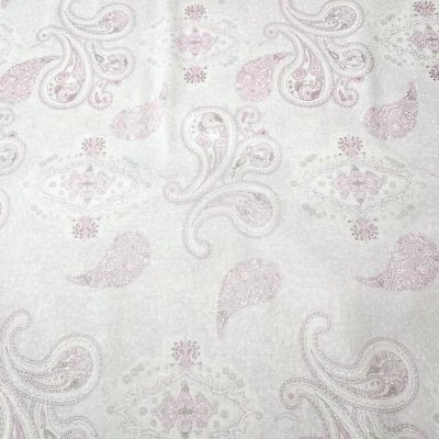 Vintage BTY Annette Tatum FreeSpirit Sweet Confection Rosa Verde Paisley - Imagem 1 de 3