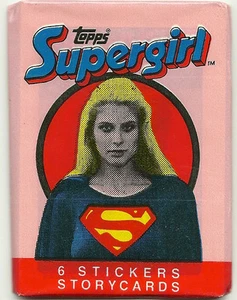 Supergirl: The Movie Trading Cards (Topps, 1984) Wax Pack - Bild 1 von 1