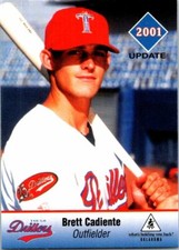 2001 Update Tulsa Drillers Minor League Baseball - Pick Choose Your Cards 