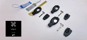 Chiave radio originale Mercedes-Benz W211 W203 S203 CL203 2 pulsanti 2010DJ1439 - Foto 1 di 23