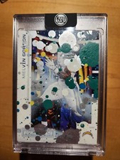 Melvin Gordon Card Art Blake Jamieson Auto 1/1 Handpainted CardArt