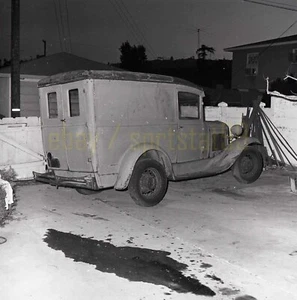 Vintage Paddy Wagon / Van - Original 60er Jahre Automobil / Auto Negativ - Bild 1 von 2