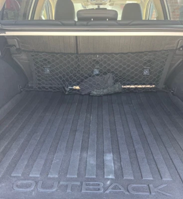 Rear Trunk Envelope Style Mesh Organizer Cargo Net for SUBARU OUTBACK 2015-2025 - Image 1 of 4