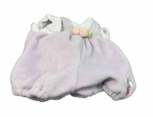 Fisher Price Heidelbeerbär lila Strampler Stirnband Velour Vintage im Ruhestand - Bild 1 von 18