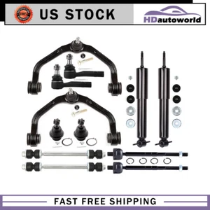 For Ranger B2300 B2500 B3000 B4000 Front Shocks Upper Control Arms Tie Rods Kit - Picture 1 of 7