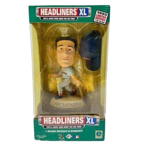 Nomar Garcia Parra Headliners XL 1999 Limited Edition Collection NIB MLB Basebal Cover