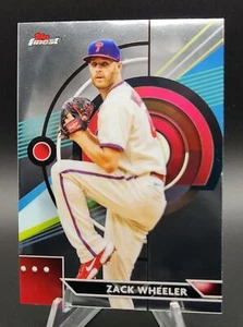 2023 Topps Finest Zack Wheeler #35 Philadelphia Phillies - Picture 1 of 2