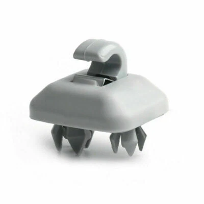 Grey Inner Sun Visor Hanger Clip Bracket Replacement Fits Audi A1 A3 A4 A5 Q3 US Foto 1 de 4