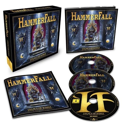HAMMERFALL Legacy Of Kings: 20th ANNIVERSARY Limited 2-CD+DVD Edition NEW SEALED - Image 1 of 4