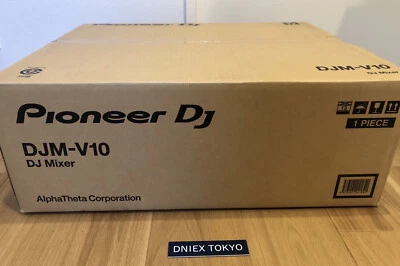 Pioneer DJ DJM-V10 Creative Style 6-Kanal Profi DJ Mixer Schwarz Neu - Bild 1 von 4