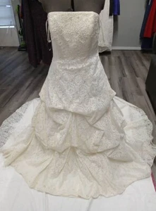 For sale: Beautiful Size 14 Ivory VEN Style.Brand New Retail $1500 Sale For $600 - Picture 1 of 7