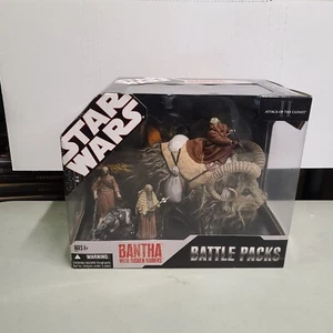 Star Wars Bantha With Tusken Raiders - BATTLE PACKS - 30th anniversary - Picture 1 of 2